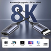 Unitek Przejściówka z DisplayPort 1.4 na HDMI 2.1, 8K60Hz (V1611A01)
