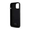 Karl Lagerfeld Silicone Choupette Metal Pin - Etui iPhone 15 Plus (czarny) (KLHCP15MSMHCNPK)