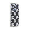 DKNY IML Checkered Mono Pattern - Etui do iPhone 15 Pro Max (czarny) (DKHCP15XHDLCEK)