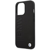 BMW Leather Hot Stamp MagSafe – Etui iPhone 14 Pro Max (Czarny) (BMHMP14XSLLBK)