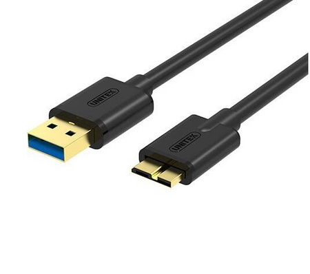 Unitek przewód USB 3.0 microB/USB 2M (Y-C463GBK)