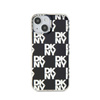 DKNY IML Checkered Mono Pattern - Etui do iPhone 15 / 14 / 13 (czarny) (DKHCP15SHDLCEK)
