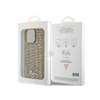Guess Disco Metal Script - Etui iPhone 15 Pro Max (złoty) (GUHCP15XPMSDGSD)