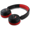 Hello Kitty Face Logo - Bezprzewodowe słuchawki nauszne Bluetooth V5.3 (czerwony) (HKOBHV6ROKFR)
