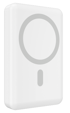 Mophie Battery Essential SNP+ powerstation 10K - magnetyczny powerbank kompatybilny z MagSafe 10000 mAh USB-C (white) (401115583)