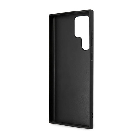 Guess 4G Big Metal Logo - Etui Samsung Galaxy S23 Ultra (brązowy) (GUHCS23L4GMGBR)