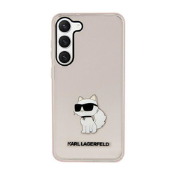 Karl Lagerfeld IML NFT Choupette - Etui Samsung Galaxy S23+ (różowy) (KLHCS23MHNCHTCP)