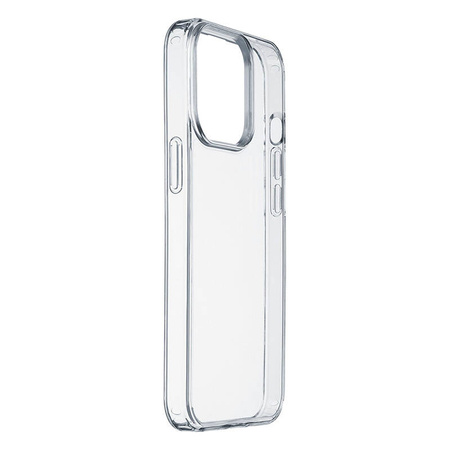 Cellularline Clear Strong - Etui iPhone 15 z ochroną antybakteryjną (przezroczysty) (CLEARDUOIPH15T)
