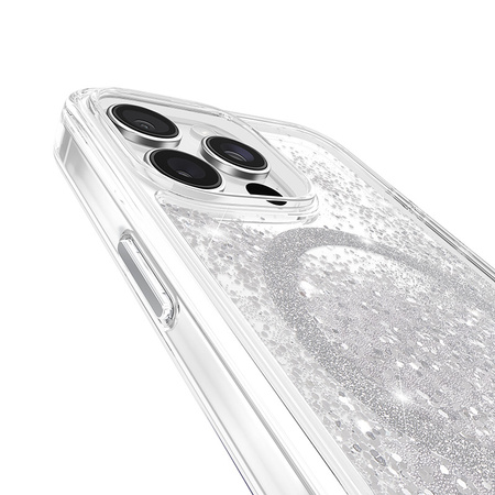 Case-Mate Waterfall MagSafe - Etui iPhone 16 Pro Max (Silver) (CM054612)