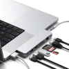 Satechi Pro Hub max - aluminiowy Hub z podwójnym USB-C do MacBooka - srebrny (ST-UCPHMXS)