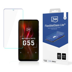 3mk FlexibleGlass Lite - Szkło hybrydowe do Motorola Moto G55 5G (3MK_5903108610322)