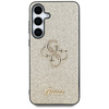 Guess Fixed Glitter Big 4G Metal Logo - Etui do Samsung Galaxy S25 (złoty) (GUHCS25SHG4SGD)