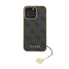 Guess 4G Charms Collection - Etui iPhone 14 Pro (szary) (GUHCP14LGF4GGR)