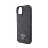 Guess Crossbody 4G Metal Logo - Etui iPhone 15 Plus (czarny) (GUHCP15MP4TDSCPK)