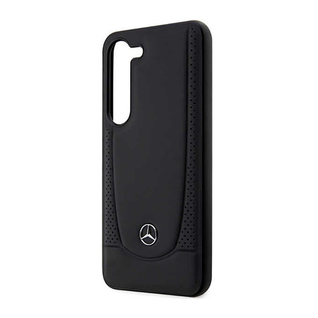 Mercedes Leather Urban Line - Etui Samsung Galaxy S23 (czarny) (MEHCS23SARMBK)