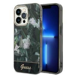 Guess Jungle Case - Etui iPhone 14 Pro Max (zielony) (GUHCP14XHGJGHA)