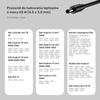 Kabel zasilający do laptopa Dell 65W USB-C - DC4,5 - czarny (C14120BK-1.8M)