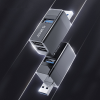 ORICO Mini hub USB 3.0 3 porty bez kabla - czarny (MINI-U32-BK-BP)