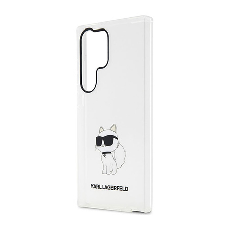 Karl Lagerfeld IML NFT Choupette - Etui Samsung Galaxy S23 Ultra (przezroczysty) (KLHCS23LHNCHTCT)