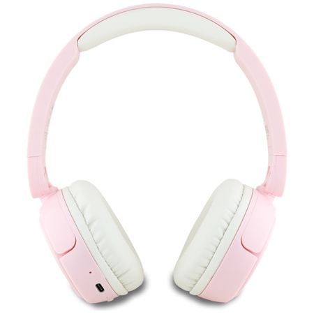Hello Kitty Face Logo - Bezprzewodowe słuchawki nauszne Bluetooth V5.3 (różowy) (HKOBHV6ROKFP)
