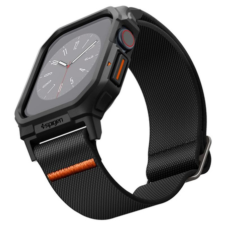 Spigen Lite Fit "Pro" - Etui z paskiem do Apple Watch 10 42 mm (Matte Black) (ACS08594)