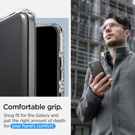 Spigen Ultra Hybrid - Etui do Samsung Galaxy S24 (Przezroczysty) (ACS07349)