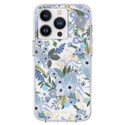 Rifle Paper Clear - Etui iPhone 14 Pro (Garden Party Blue) (RP049230)