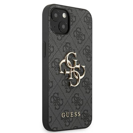 Guess 4G Big Metal Logo - Etui iPhone 13 (szary) (GUHCP13M4GMGGR)