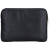 Guess Grained Zipper Pocket Triangle Logo Sleeve - Etui na notebooka 14" (czarny) (GUCS14ZPGTSPSK)