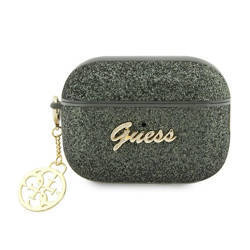 Guess 4G Glitter Flake - Etui AirPods Pro 2 (zielony) (GUAP2GLGSHA)