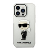 Karl Lagerfeld IML NFT Ikonik - Etui iPhone 14 Pro (przezroczysty) (KLHCP14LHNIKTCT)