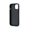 Karl Lagerfeld Diagonal Quilted Script - Etui iPhone 14 / 15 / 13 (czarny) (KLHCP14SPQDSMGK)