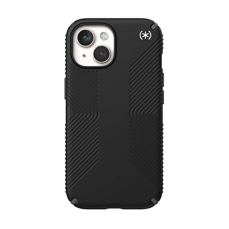 Speck Presidio2 Grip - Etui iPhone 16e / iPhone 15 / iPhone 14 / iPhone 13 (Black / Slate Grey / White) (150473-3205)