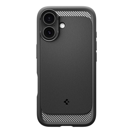 Spigen Rugged Armor Mag MagSafe - Etui do iPhone 17 (Matte Black) (ACS10367)