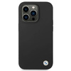 BMW Liquid Silicone Case Metal Logo – Etui iPhone 14 Pro Max (Czarny) (BMHCP14XSILBK)