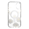 Speck Presidio Lux ClickLock & MagSafe - Etui iPhone 16 Plus (Sunshine Daisies / Clear / Gold) (150749-3257)