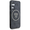 Guess 4G Glitter Triangle Buttons MagSafe - Etui do Samsung Galaxy S25+ (czarny) (GUHMS25MHG4PRTGK)