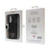 Guess Leather 4G Diamond Triangle - Etui Samsung Z Fold 5 (czarny) (GUHCZFD5P4TDPK)