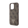 Guess Crossbody 4G Metal Logo - Etui iPhone 13 Pro (brązowy) (GUHCP13LP4TDSCPW)