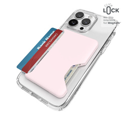 Speck ClickLock Wallet For MagSafe - Magnetyczny portfel MagSafe (Nimbus Pink) (150423-3183)