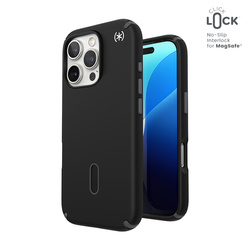 Speck Presidio2 Pro ClickLock & MagSafe - Etui iPhone 16 Pro (Black / Slate Grey / White) (150700-3205)
