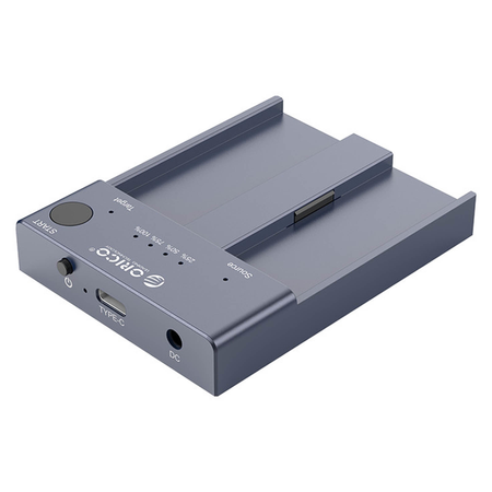ORICO Stacja klonująca dyski M.2 USB-C 3.2 10Gbps (M2P2-C3-C-EU-GY-BP)