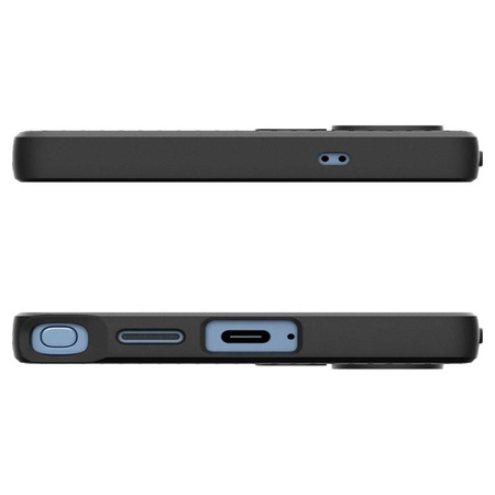 Spigen Liquid Air - Etui do Samsung Galaxy S25 Ultra (Matte Black) (ACS08953)