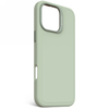Decoded AntiMicrobial Silicone Stacks Backcover - silikonowa obudowa ochronna do iPhone 16 Pro Max kompatybilna z MagSafe (mist green) (D25IPO16PMBCST9MN)
