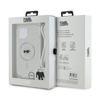 Karl Lagerfeld Crossbody IML Karl Head MagSafe - Etui iPhone 15 / 14 / 13 (przezroczysty) (KLHMP15SHCKHNT)