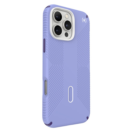Speck Presidio2 Grip ClickLock & MagSafe - Etui iPhone 16 Pro Max (Future Lavender / Cassis Purple / White) (150725-3251)