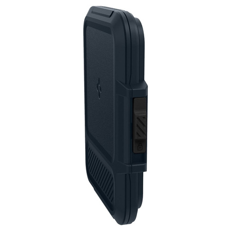 Spigen Lock Fit MagSafe - Portfel magnetyczny (Metal Slate) (AFA08526)