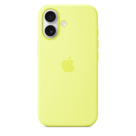 Apple Silikonowe etui z MagSafe do iPhone’a 17 - neonowy żółty (MGEV4ZM/A)