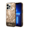 Guess Porcelain Collection - Etui iPhone 14 Pro (ochre) (GUHCP14LHGPLHC)