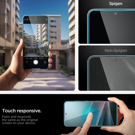 Spigen GLAS.TR EZ Fit Pro - Szkło hartowane do Samsung Galaxy S25 Edge (AGL09411)